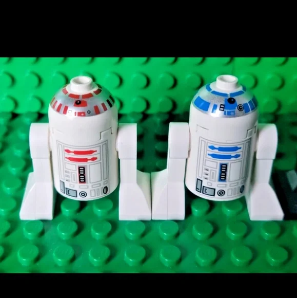 Lego Star Wars Minifigures Droids R2-D5 + R2-D2 + R5-D4 Minifig Lot - Picture 3 of 8